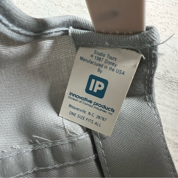 Vintage 80s Disney MGM Studios Gray Snapback Hat One Size Made In USA EUC - Picture 5 of 6